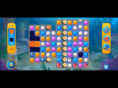 Fishdom Easy Level 10021 (with ingame lightning and bomb boosters) @choraelmin