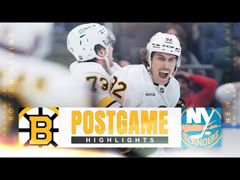 CONDENSED GAME: Boston Bruins vs. New York Islanders - 11/4/2025