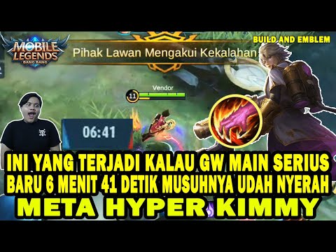 TUTORIAL KIMMY! META HYPER KIMMY FAST FARMING WITH RETRI -  MOBILE LEGENDS