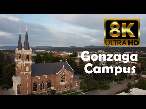 Gonzaga University | 8K Campus Drone Tour