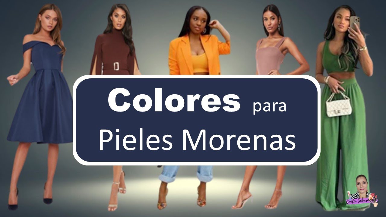 Colors of Clothes for Brown Skins #ceciliaschirrmeister #belleza #colores #ropa #pielesmorenas