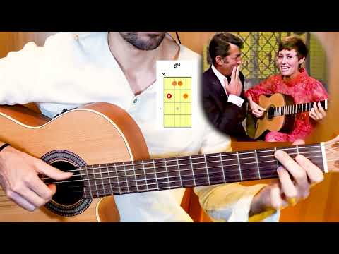 Dean Martin & Caterina Valente - One Note Samba (Guitar Chords)