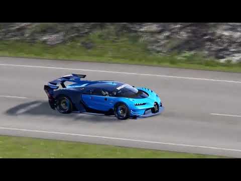 Bugatti Vision GT vs Concept Cars at Highlands
