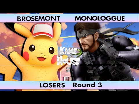 4o4 Kame House MIDLEVEL SLUMS 1 - Brosemont (Pikachu) vs Monologgue (Snake) - Losers Bracket