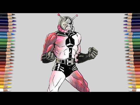 CLASSIC ANT-MAN Coloring Page | Symbolism - Let's Go! [NCS Release]