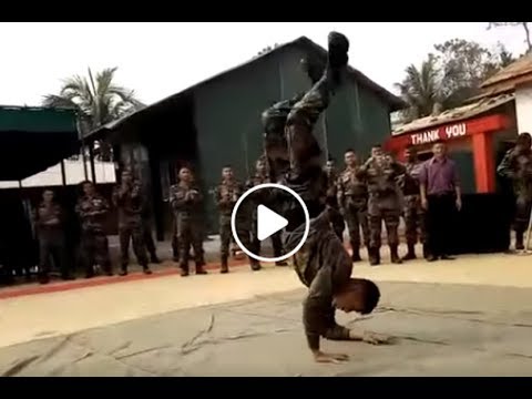 Stunning Dance Performance By Indian Army Soldier Dipesh Thapa