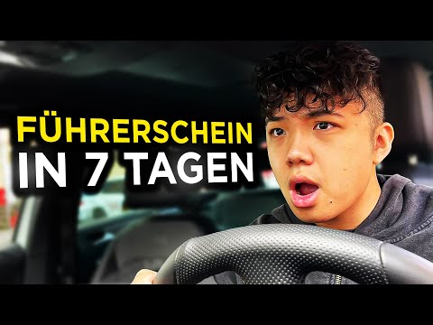 Schafft man den Führerschein in 1 Woche? (Selbstexperiment)
