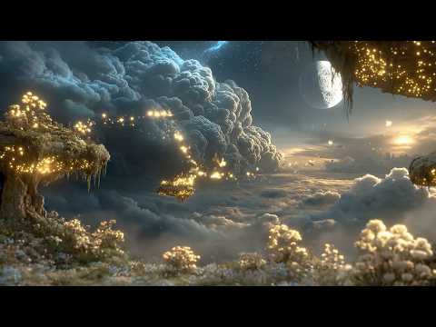 Skyward Echoes: Enchanted Celtic Music in the Clouds for Relaxation