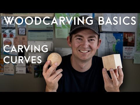 BEGINNER WOODCARVING | How to Hand Carve a Wooden Sphere