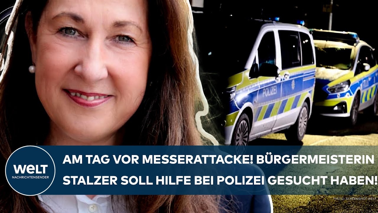 HERDECKE: Am Tag vor Messerattacke! Bürgermeisterin Stalzer soll Hilfe bei Polizei gesucht haben