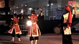 preview picture of video '那覇太鼓 NAHA DAIKO 2015 ( 那覇クルーズターミナル ）'