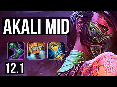 AKALI vs KARTHUS (MID) | 15/2/7, 1.8M mastery, 600+ games, Legendary | EUW Master | 12.1