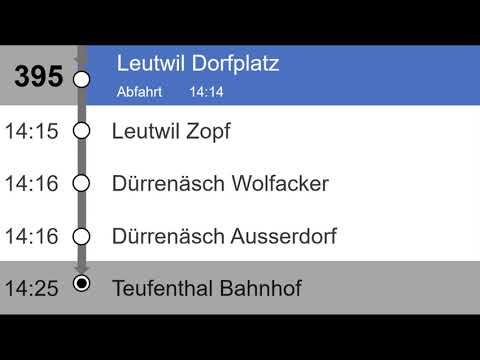 RBL Ansage 395 Lenzburg - Teufenthal (+Bonus)