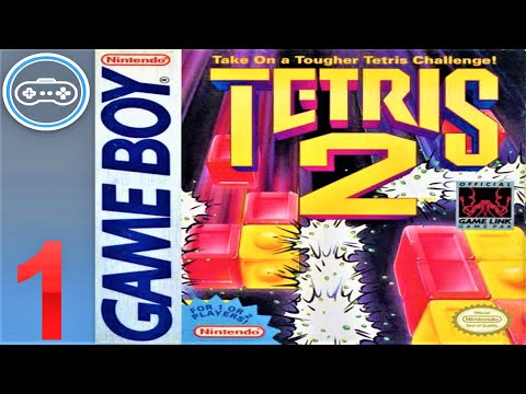 🔴Tetris 2🔴 | Gameplay | Walkthrough | Longplay | Game Boy Part 1 [1080p 60FPS] - No Commentary