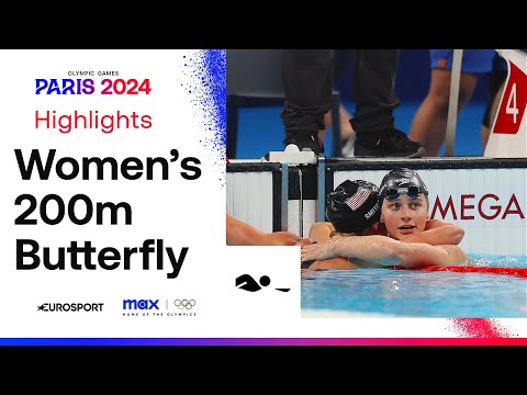 17-YEAR-OLD MAKES HISTORY! 🤩 | Women's Swimming 200m Butterfly Highlights | #Paris2024