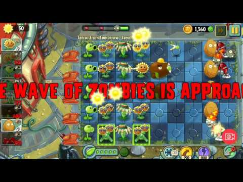 PvZ 2 - Terror from tomorrow level 1 - 25
