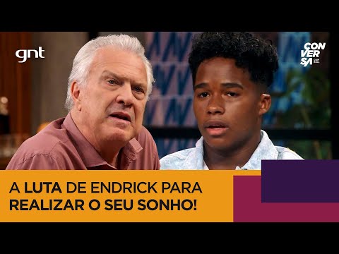 Endrick: perdas, carreira, namoro e mais! | Conversa com Bial | GNT  | Conversa com Bial | GNT
