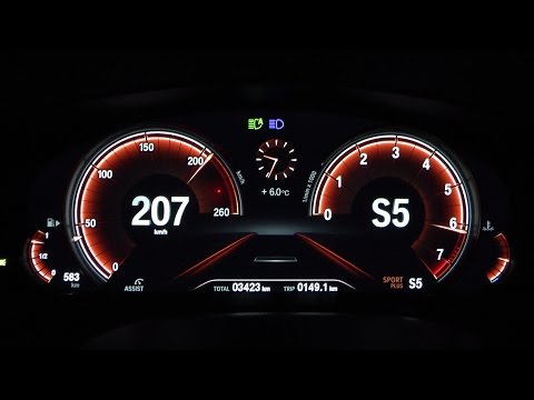 2017 BMW 540i Limousine G30 340 HP 0-100 km/h, 0-100 mph & 0-200 km/h Acceleration