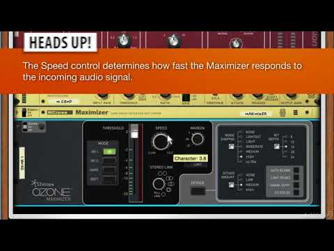 Reason Rack Extensions 103: Mixing and Mastering Rig V3 - Explored - 36. The Ozone Maximizer