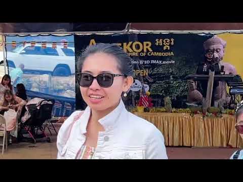 Khmer new year’s at Cambodia Temple in Lake Elsinore, California Saturday 16/2022
