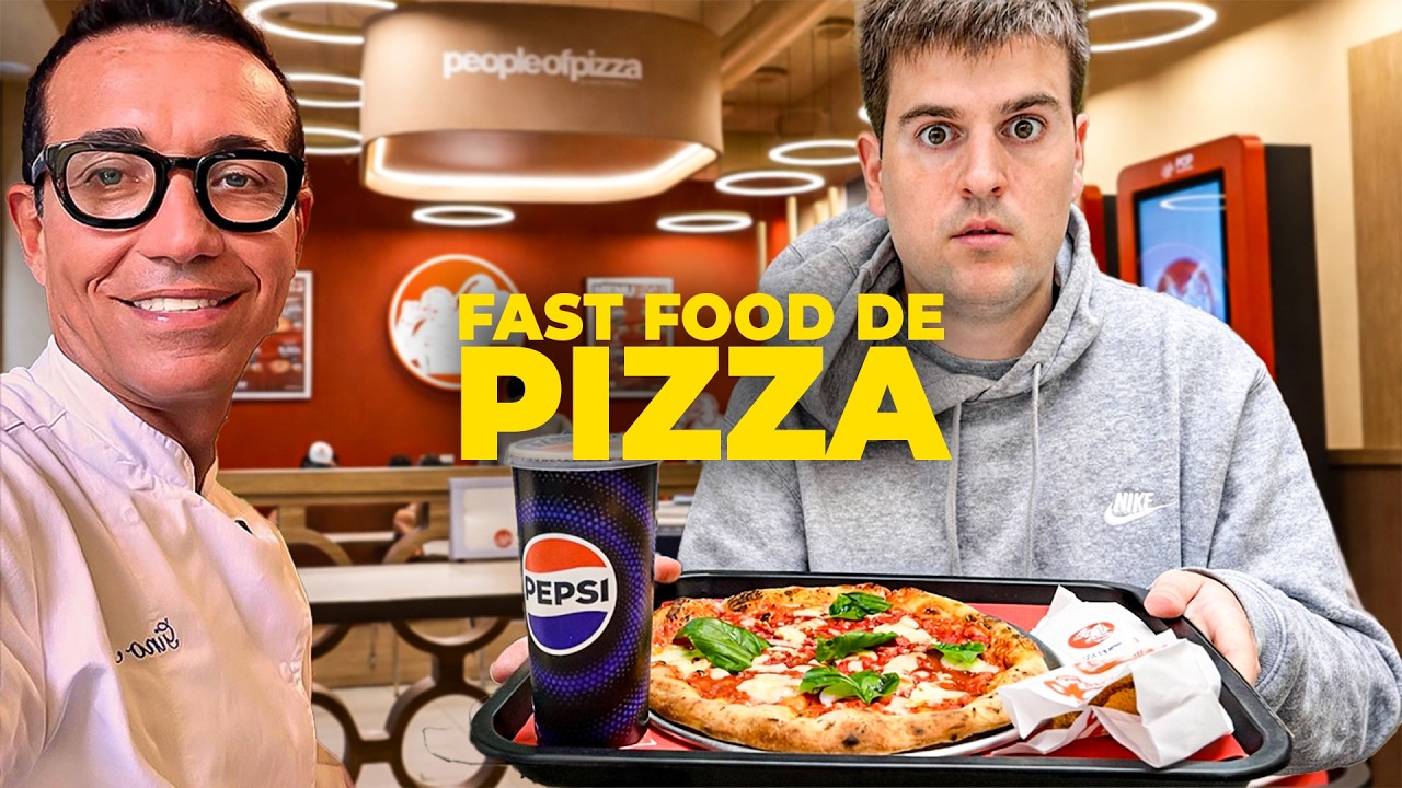 Mi ÍDOLO abre un FAST FOOD de PIZZA
