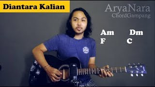 Download lagu Chord Gampang (Diantara Kalian - D'masiv) by Arya Nara (Tutorial Gitar) Untuk Pemula mp3