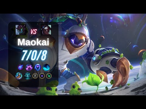 MAOKAI JUNGLE vs KAYN - EUW LoL Challenger Patch 14.3