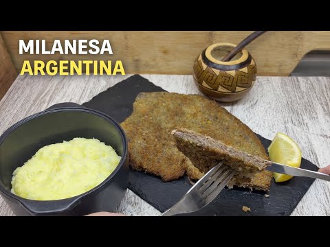 MILANESA ARGENTINA CLÁSICA | Cómo hacer la milanesa perfecta paso a paso