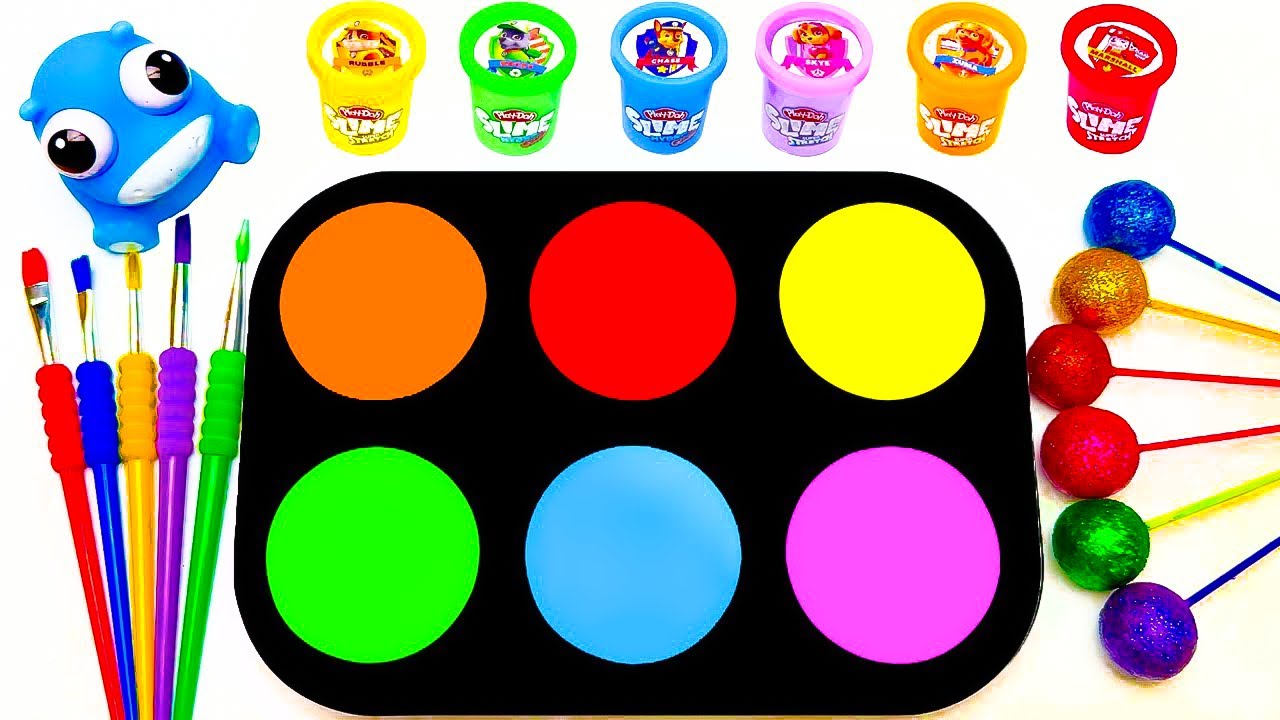 "💖 Satisfying ASMR | DIY Rainbow Slime & Dinosaur Toy Surprise! 🦖🌈