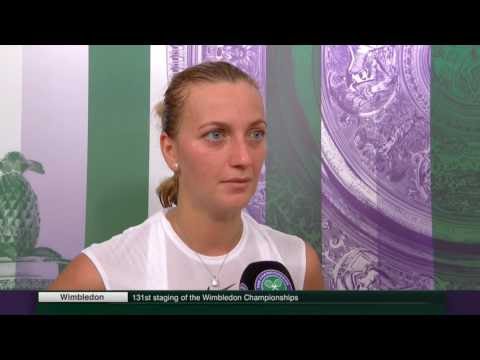 Petra Kvitova d. Johanna Larsson - Wimbledon 2017 R1