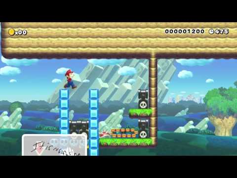 3 Jenga Puzzles by RBGinsberg - Super Mario Maker - No Commentary 1AD