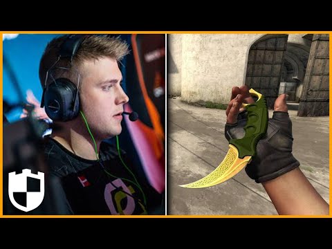 k0nfig's legendary knife clutch at the ELEAGUE Major - CSGO