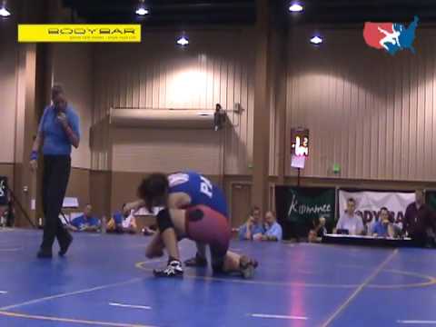 Body Bar Fila Cadet 70kg Final - Kim Spiegel vs. Brenna Ramirez