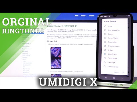 UMIDIGI X Ringtones – Default UMIDIGI Ringtones