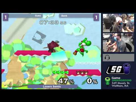 SG 24.13 SSBM - Guex (Yoshi) vs. Bank (Marth) - Melee LSF