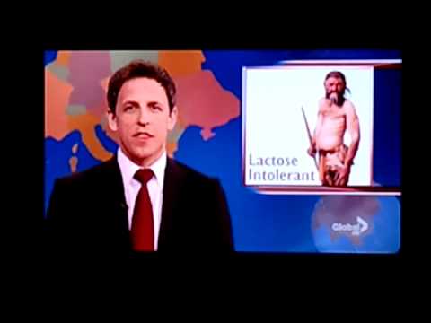 SNL Seth Myers Weekend Update (lactose Intolerant)