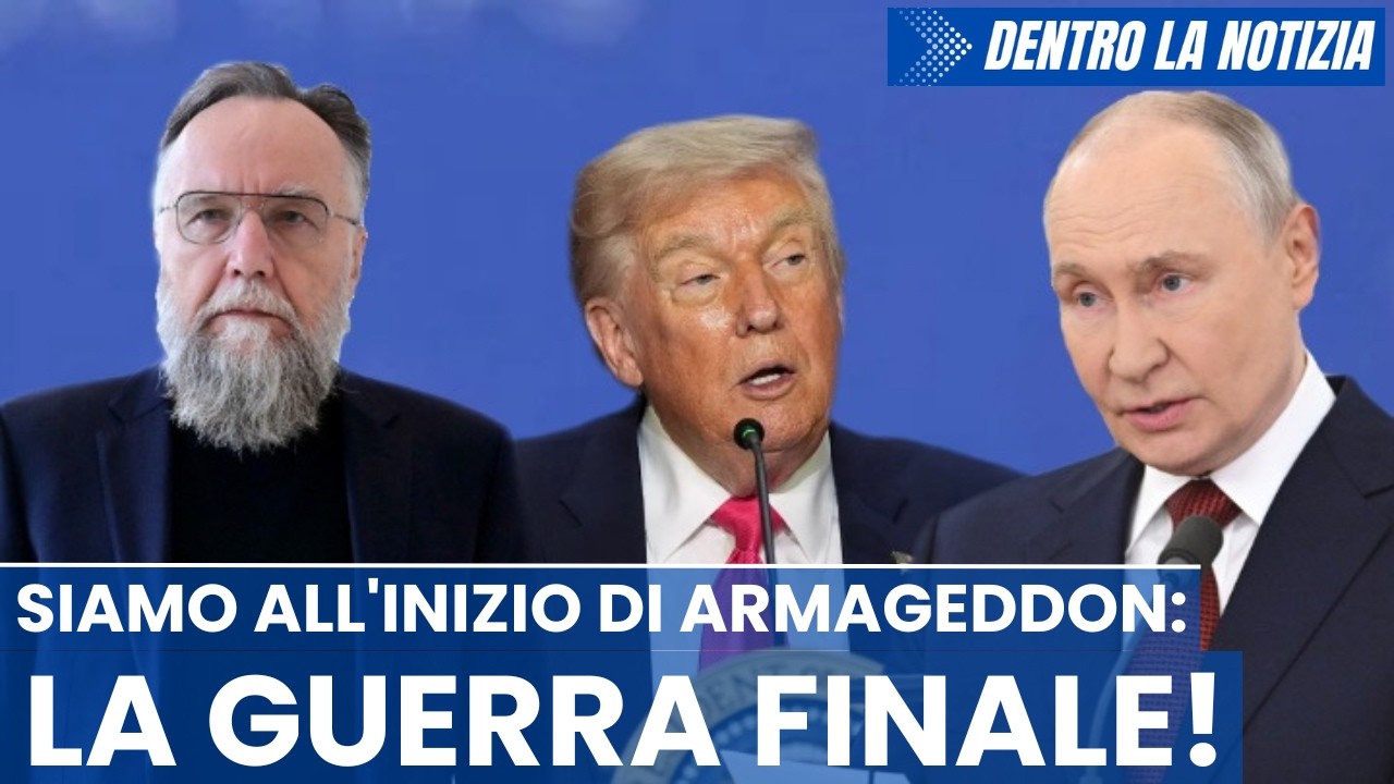 Dugin ideologo Putin: guerra finirà con distruzione umanità o Russia! Profezia Daniele e Armageddon!