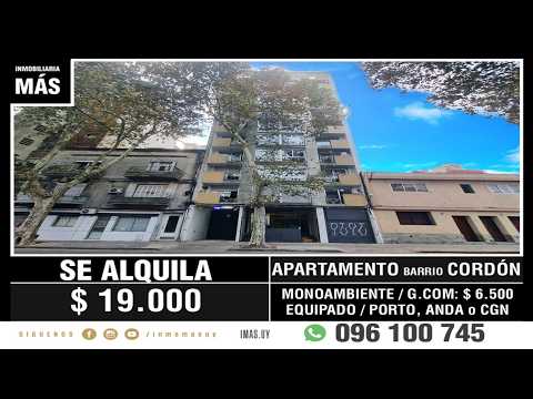 Video de YouTube - Apartamento Alquiler Cordón Montevideo iMas.uy S *