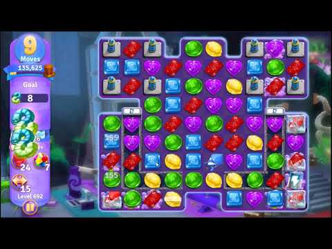 Wonka's World of Candy Level 692 - NO BOOSTERS + FULL STORY 🍫 | SKILLGAMING ✔️