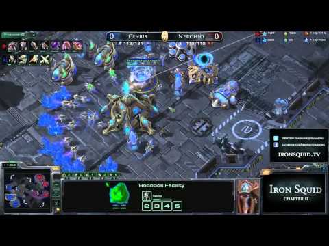 Nerchio vs Genius Game 1 Starcraft 2 gogo gameplay