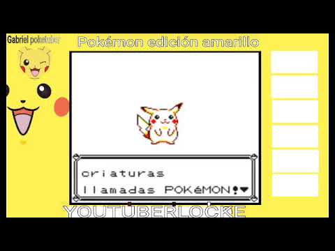 Pokémon amarillo Youtuberlocke EP 1 - el inicio.