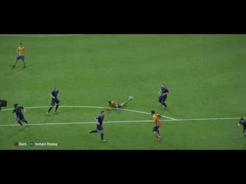 FIFA 16 Insane flick up bicycle with Messi