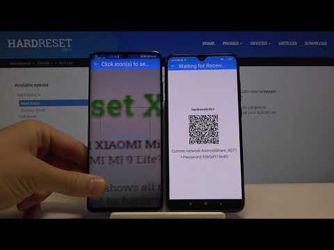 How to Send Files using CLONEit App from XIAOMI Mi 9 Lite to HUAWEI Phone