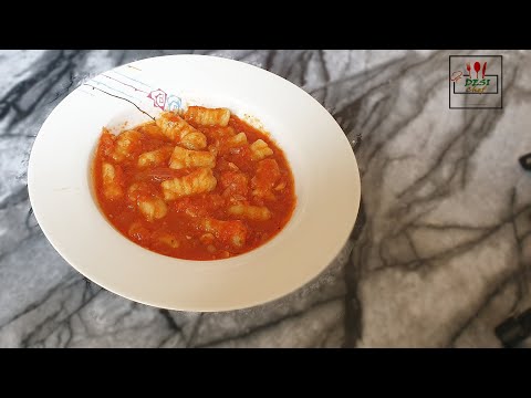 Gnocchi Recipe | How to make gnocchi in red sauce