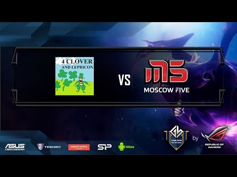 4CL vs. M5 @ GSL Intitational map 1