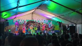 Ar&iacute;stides Moreno despide las fiestas de Playa Honda
