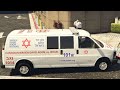 Israel MDA Ambulance chevrolet savana ELS EMS emergency 2020 מדא אמבולנס 10