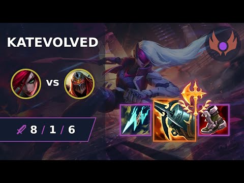[ KatEvolved ] Katarina MID vs Zed | KR MASTER | LOL Season 2024