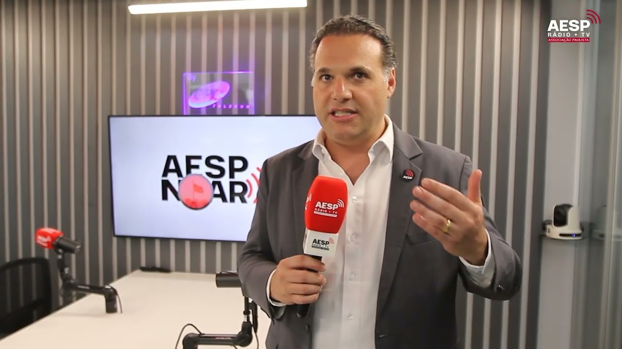 📣LUIZ ARTHUR CHEDID, Presidente da AESP durante a inauguração da Casa da Radiodifusão Paulista