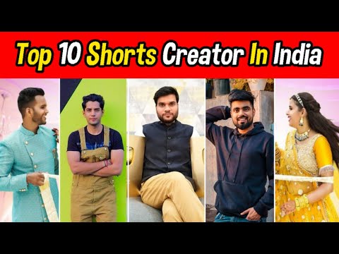 Top 10 Shorts Creator In India | About Youtube | YouTube Facts | Facts In Hindi | #shorts